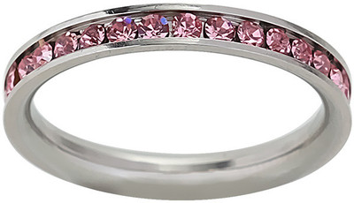 40% OFF on Jewelora Stainless Steel, Stone Ring