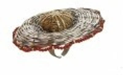 Magnifico Silver, Gold Ring