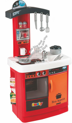 Smoby Bon Appetit Kitchen Red Elect. Smoby Bon Appetit Kitchen Red Elect.