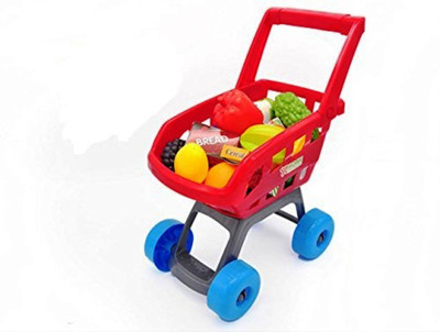 Jaibros Super Fun Mini Shopping Cart Trolley With 22 Accessories