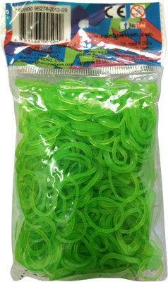 27% OFF on Choon's Design Official Rainbow Loom Jelly Lime Green Color- 600 Pcs Count Rubber Band 27% OFF on Choon's Design Official Rainbow Loom Jelly Lime Green Color- 600 Pcs Count Rubber Band