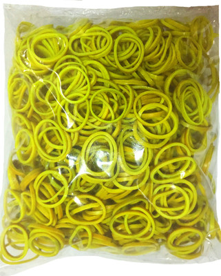 Flexi Fluorescent Yellow- 1/2 Inch Diameter Standard- 750 pcs Rubber Band Flexi Fluorescent Yellow- 1/2 Inch Diameter Standard- 750 pcs Rubber Band