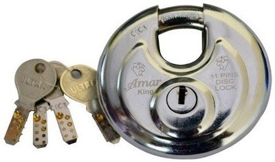 Amar King Ultra 90 Mm Safety Lock Silver