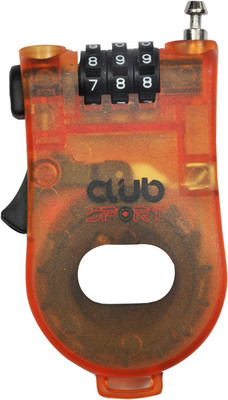 Club Sport Abs No. Cable Slot Lock Red & Brown Club Sport Abs No. Cable Slot Lock Red & Brown