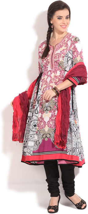 Rain & Rainbow Printed Churidar Suits - SWDE5GBGYT6GXKYR