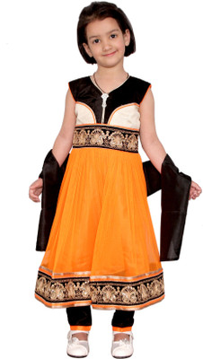 66% OFF on Shaun Embroidered Anarkali