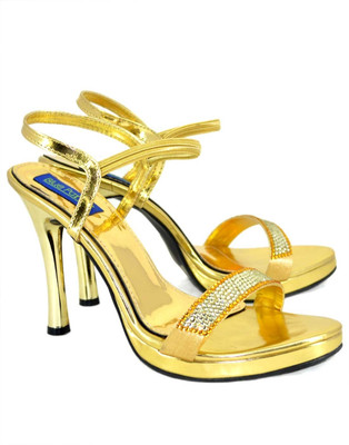 Blue Parrot 2411 Gold Heels Blue Parrot 2411 Gold Heels