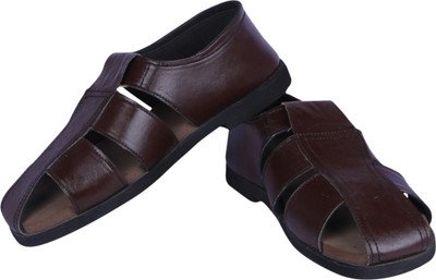 Panlin Black Colorway Leather Sandals