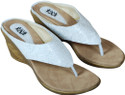 50% OFF on Eve Dior Wht.Sultan Wedges