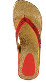 44% OFF on Admirai Red Wedges