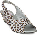 25% OFF on Do Bhai Animal-Print Wedges