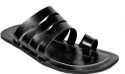 55% OFF on Footlodge 62001_Black Sandals