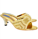 30% OFF on Blue Parrot 6161 Gold Heels 30% OFF on Blue Parrot 6161 Gold Heels