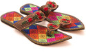 64% OFF on Myra Multicolor Flats