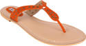 78% OFF on Indulgence Orange Sandals Flats 78% OFF on Indulgence Orange Sandals Flats