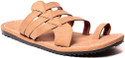 36% OFF on Foot Clone Real King Aviron Tan Slipper Sandals