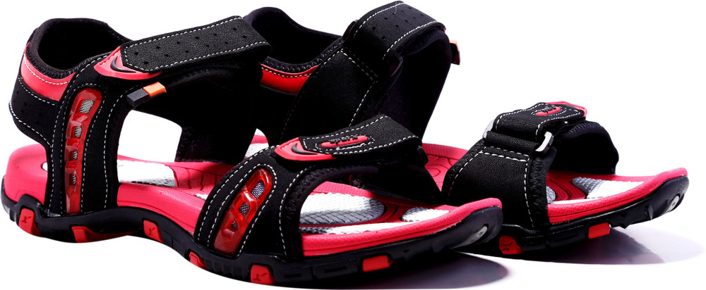 Sparx Men Black Red Sandals Black Red SNDEJQBHFRZ3X3ZY