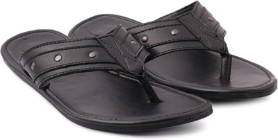 60% OFF on Knight N Gale K338Black Leather Sandals
