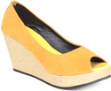 50% OFF on Soft & Sleek 1349 Yellow Wedges