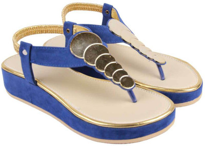 65% OFF on Comfort Blue Flats