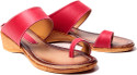 69% OFF on Comfort Red Wedges