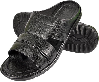 Nonch Le Stylish Black Leather Sandals Nonch Le Stylish Black Leather Sandals