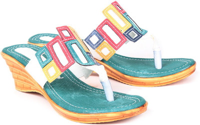 69% OFF on Comfort Green Wedges