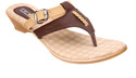 Titas Womens Beige Brown Casual Wedges