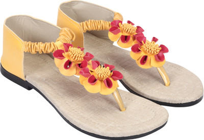 50% OFF on Walk N Style Yellow Flats