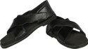 Panlin Black Colorway Leather Sandals