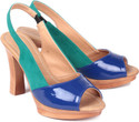 Ruby Blue Block Heels Ruby Blue Block Heels