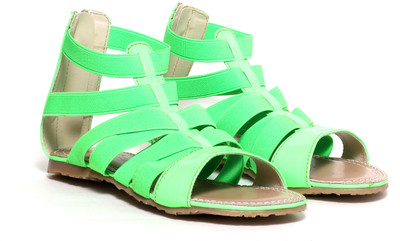 36% OFF on Craze Shop Green Girls Sandals