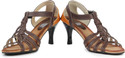 46% OFF on Anupamaa Tan Cross Girls Heels