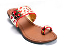 Ajanta Red sandal Flats Ajanta Red sandal Flats