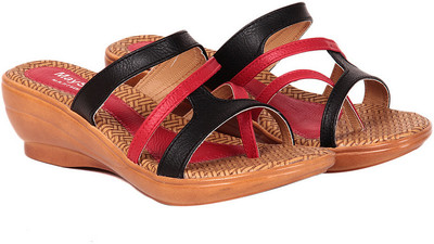 MaySun Leather Wedges