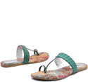 50% OFF on Cocoon Woven Love Flats