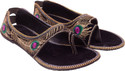 56% OFF on Myra Pair Of Multicolored Embroidered Sandals Flats