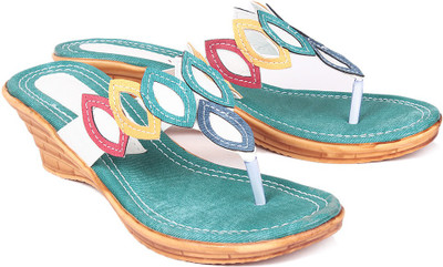 30% OFF on Comfort Green Wedges