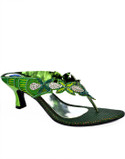 Blue Parrot 1405 Green Heels Blue Parrot 1405 Green Heels