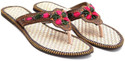54% OFF on Ridhi Sidhi Vibrant Embroidered Jute Flats