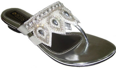 28% OFF on Senso Vegetarian Flat Ladies Silver Flats