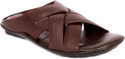 40% OFF on IShoes K-702-BROWN Leather Sandals