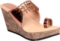 37% OFF on Soft & Sleek Open Toe Brown Girls Wedges 37% OFF on Soft & Sleek Open Toe Brown Girls Wedges
