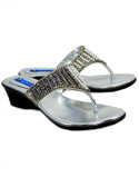 Blue Parrot 0701 Silver Wedges