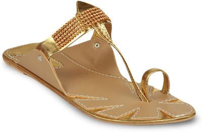 16% OFF on Studio 9 Shimmery Kohlapuri Flats