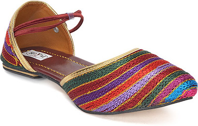 62% OFF on Paduki Ethnic Footwear Flats
