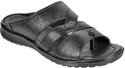 60% OFF on Nonch Le Black And Black Slippers