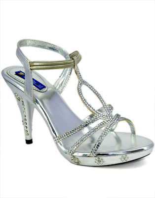 Blue Parrot 0444 Silver Heels