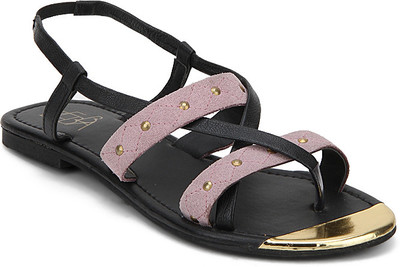 Zebba Violette Leather Flats Zebba Violette Leather Flats