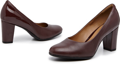 65% OFF on Clarks Leather Heels